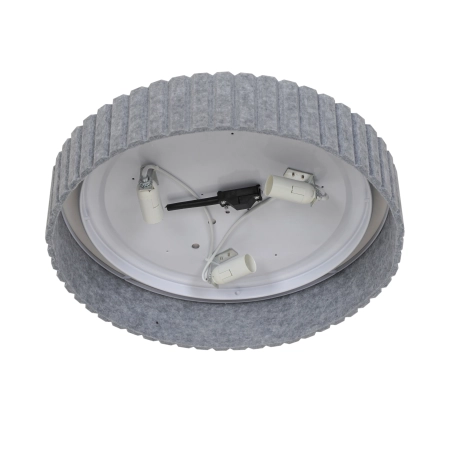 Lampa sufitowa Corato 40 cm na szarym filcu 3xE14 NO2512456010 - Nordlux